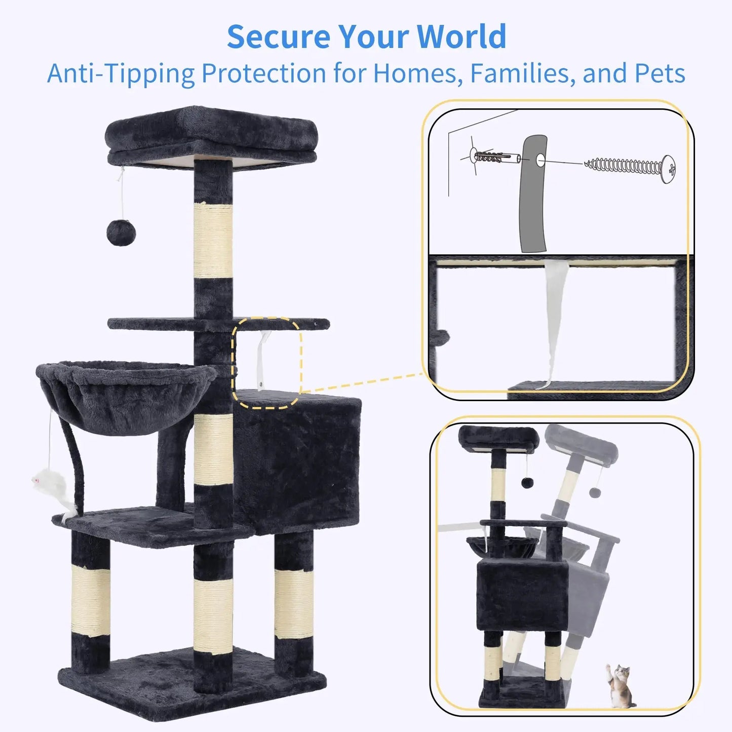 Cat House with Perch My Store
