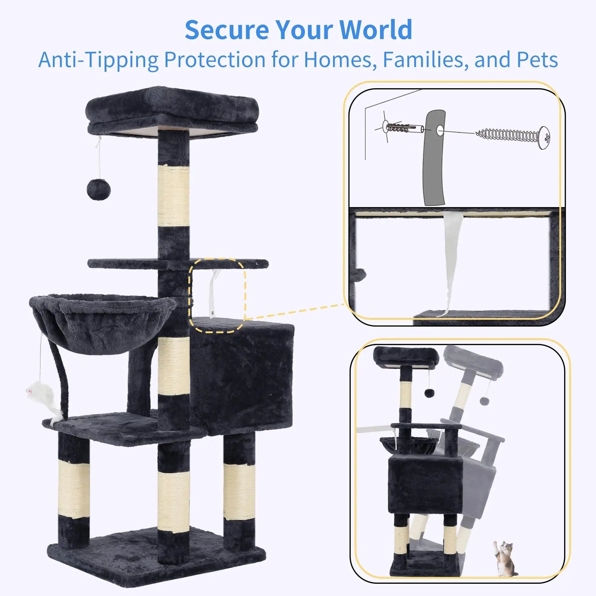 Cat House with Perch My Store
