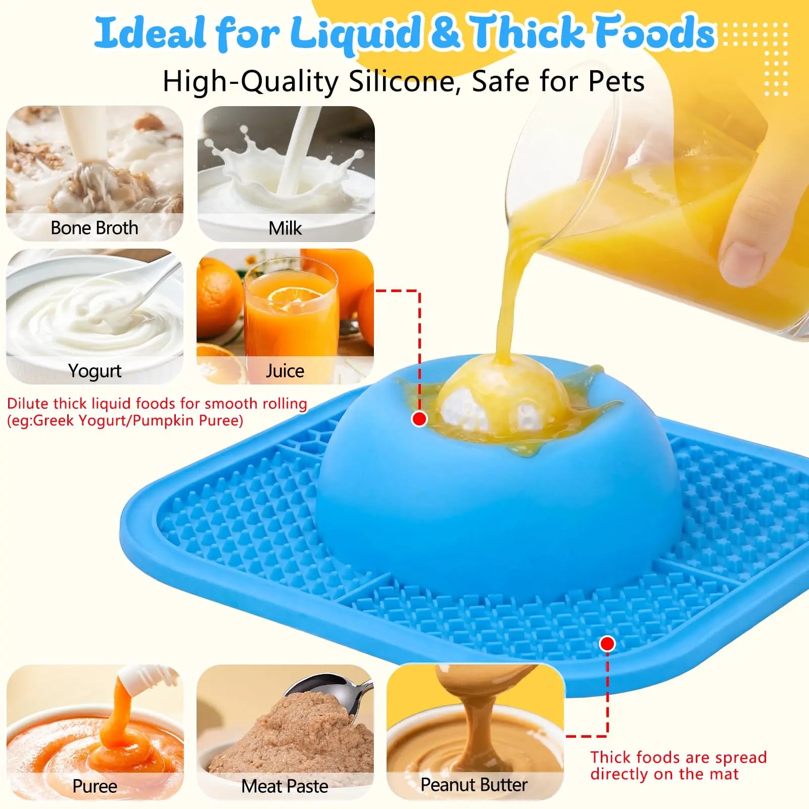 silicone dog licking bowl My Store