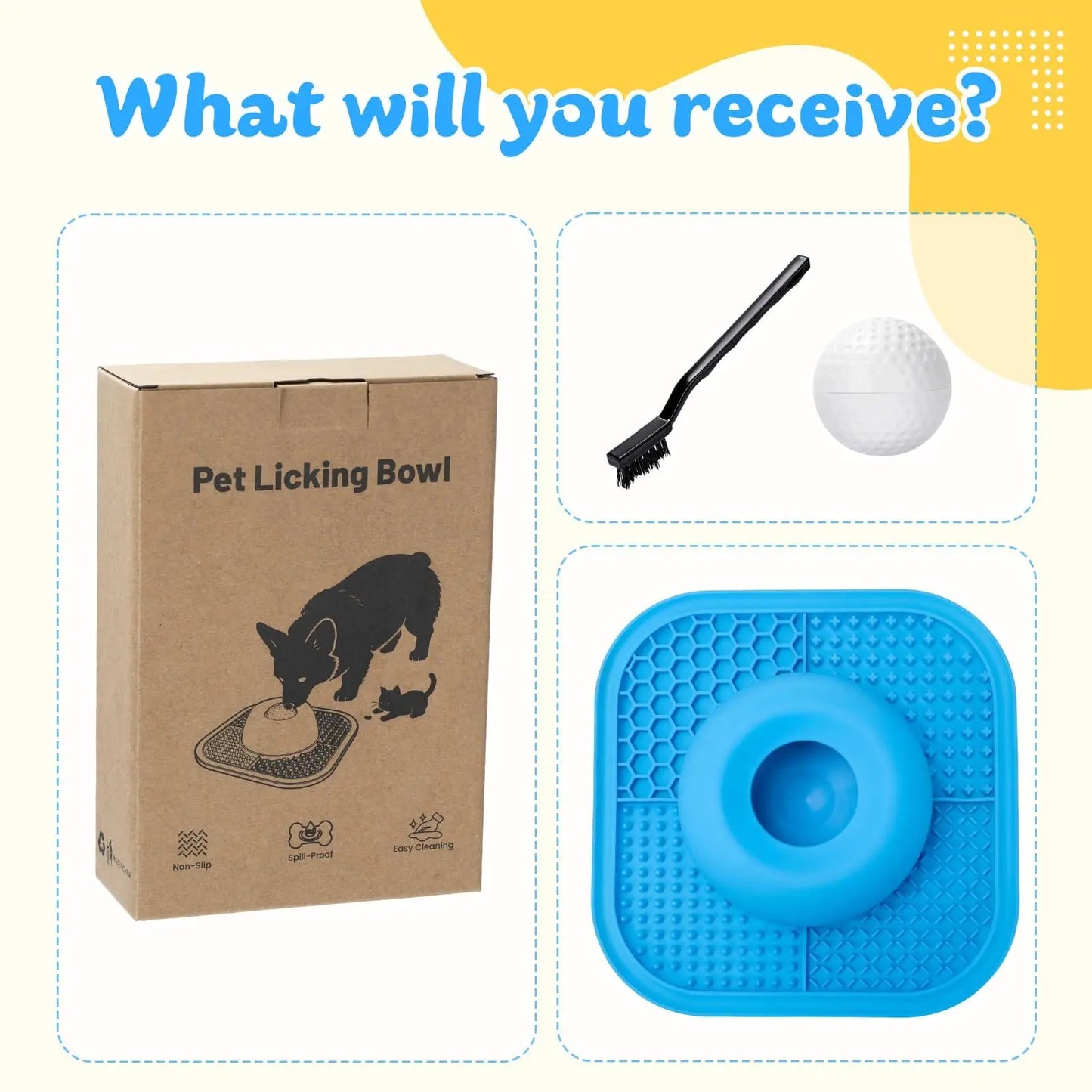 silicone dog licking bowl My Store