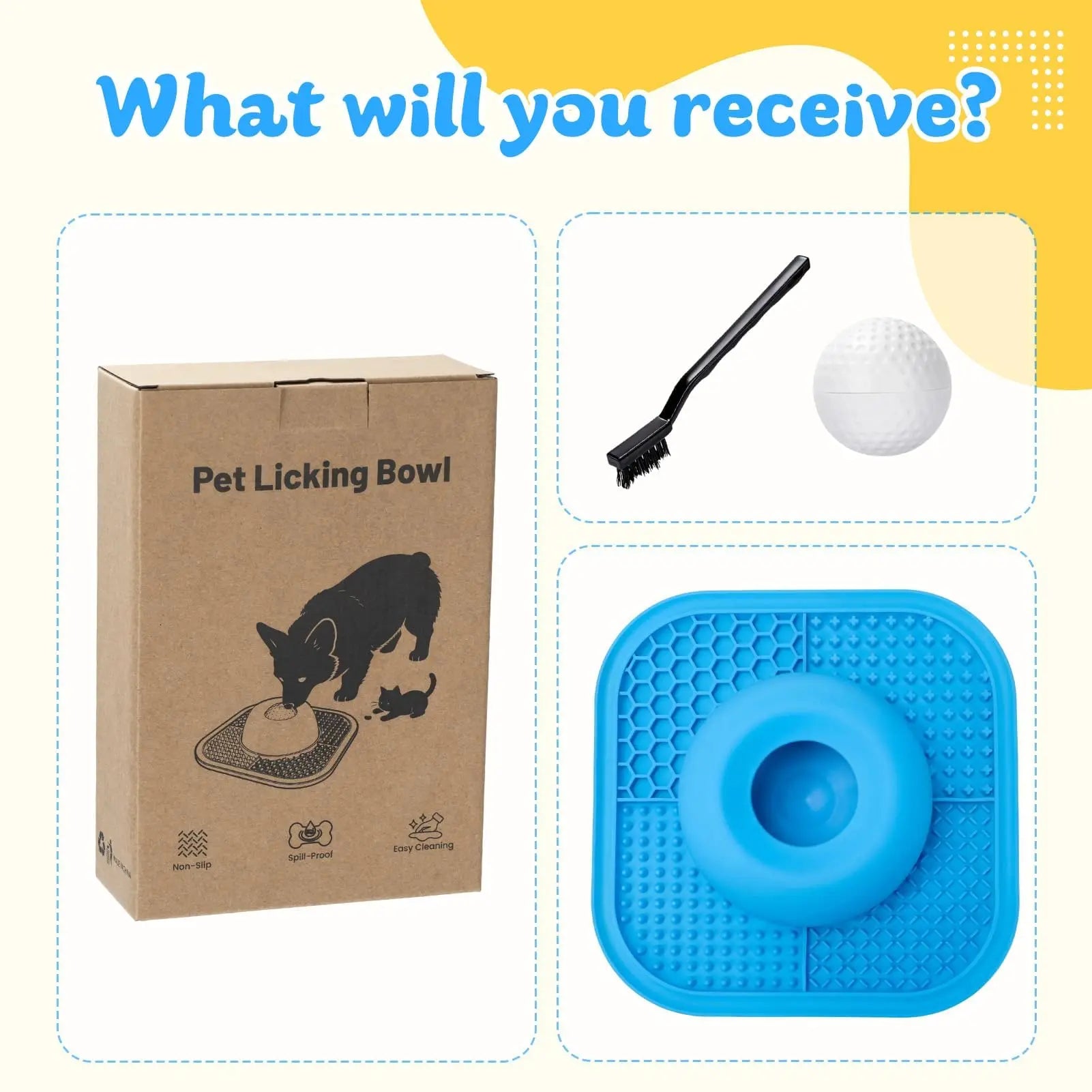 silicone dog licking bowl My Store