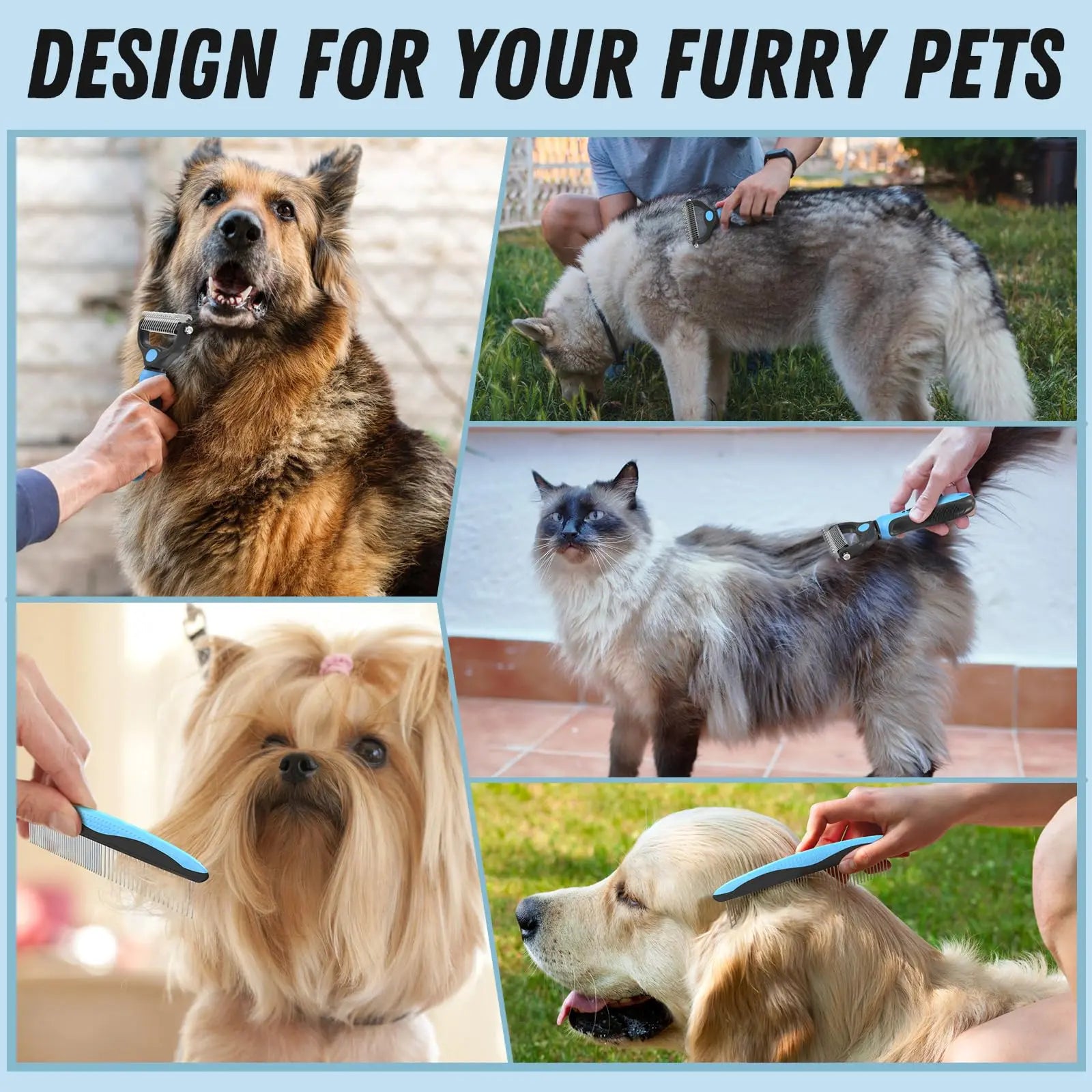 Docrok Pet Grooming Combo Hair Removal My Store